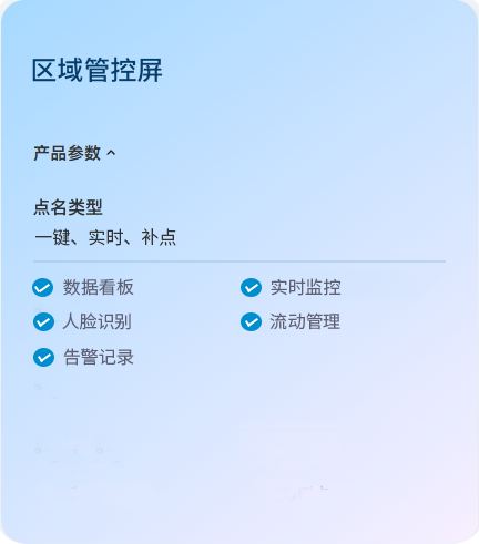 区域管控屏